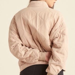 BLACK TAPE_ nude/pink bomber.